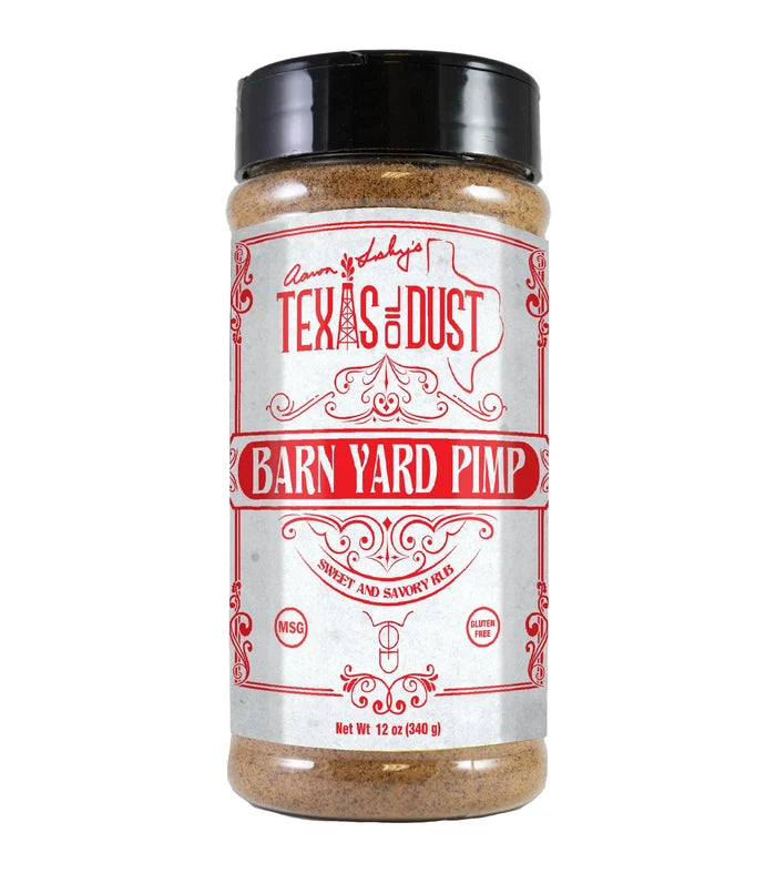 Texas Oil Dust Barn Yard Pimp Rub - A Sweet & Savory Rub | American Fire BBQ - Kansas City's Premier BBQ Store