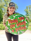 Thank you for Being a Friend Wooden Sign (DIY)