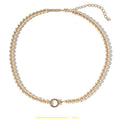 Thea Large Beaded Necklace Michelle McDowell
