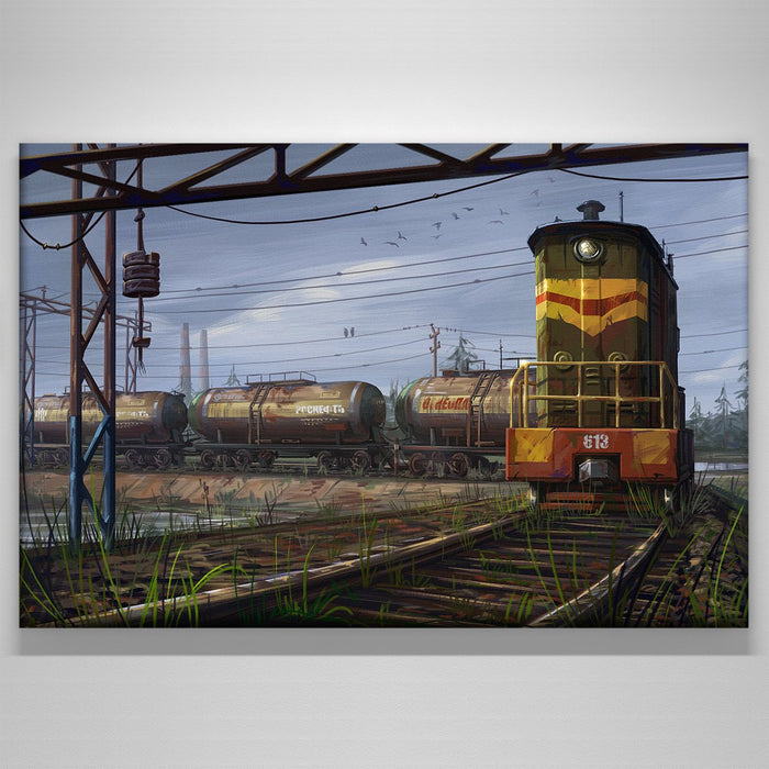 "train"