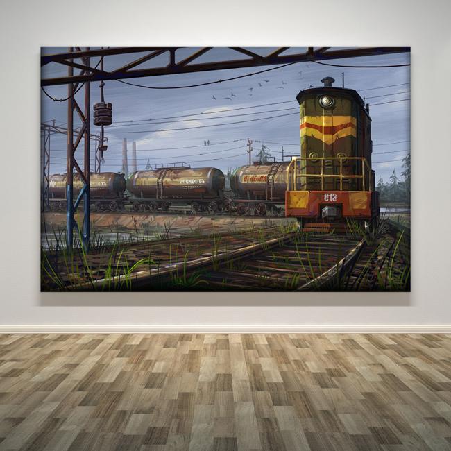 "train"