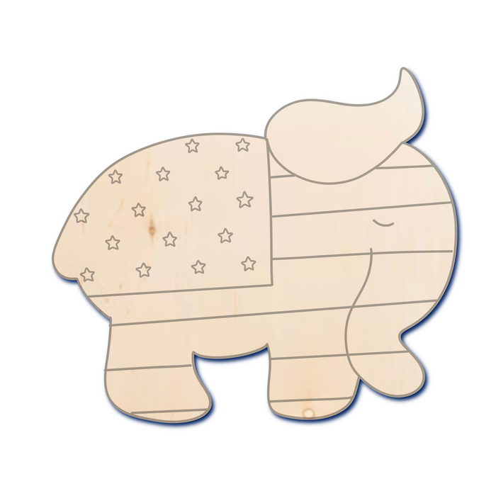 Trump Elephant Door Hanger/Wood Sign