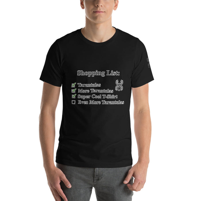 Unisex t-shirt - Shopping List