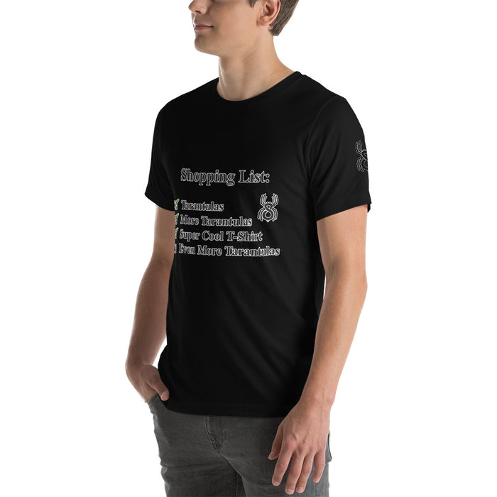 Unisex t-shirt - Shopping List