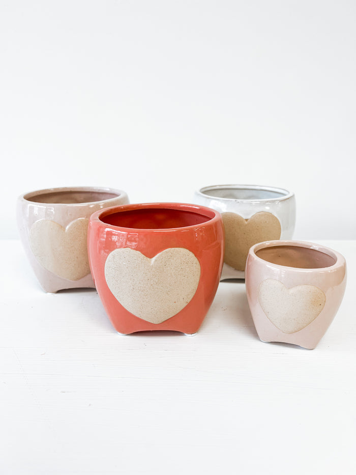 Valentine’s Heart Planter