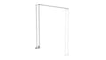 Van Shelving Extension Frame H:1539mm