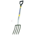 Vulcan Spading Fork Steel Tine 4 -Tine Fiberglass Handle