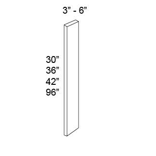 WALL & TALL FILLERS - Fabuwood Landmark Natural