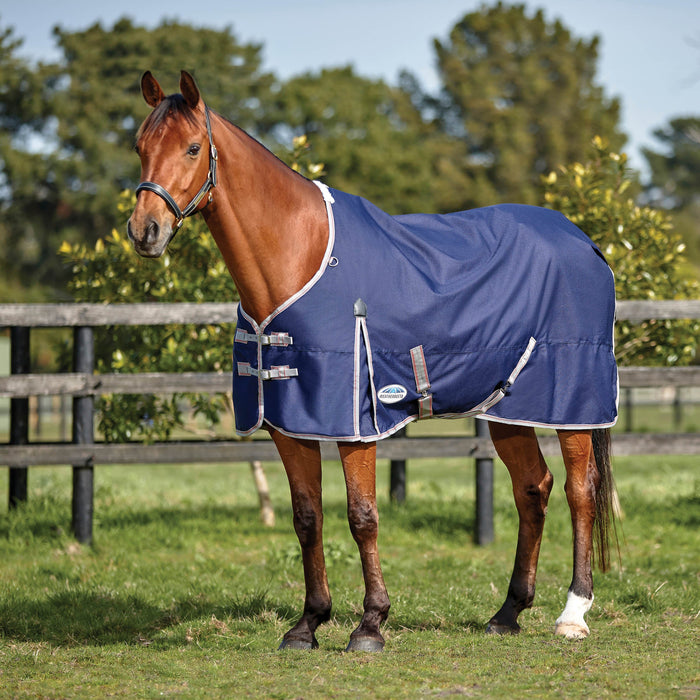 WEATHERBEETA COMFITEC ESSENTIAL STANDARD NECK LITE NAVY/SILVER/RED 81"