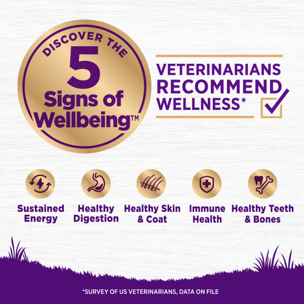 Wellness Complete Health Natural Puppy Chicken, Oatmeal and Salmon Dry Dog Food