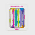 Were The Same Kinda Crazy Black Ink Gel Pens 6pk