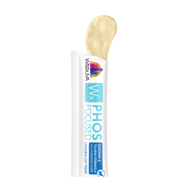 Weruva Wx Phos Focused Lickable Chicken & Tilapia Cat Treat