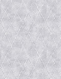 Wilmington Prints 108" Wide Backing Diamond Dots Silver - sold by the 1/4 yard