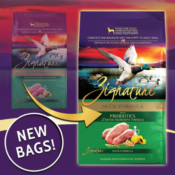 Zignature Limited Ingredient Duck Formula Dry Dog Food